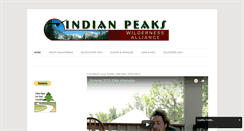 Desktop Screenshot of indianpeakswilderness.org
